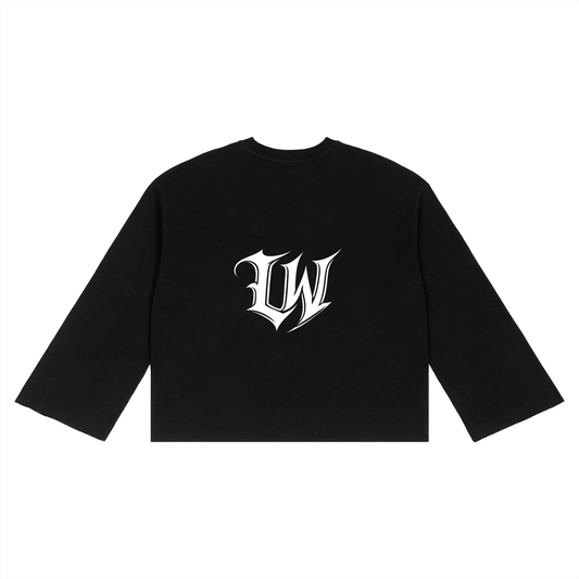 Unisex Waffle Raw Edge T-Shirt