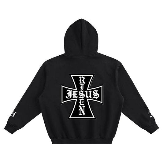 Fleeced Boxy Hoodie