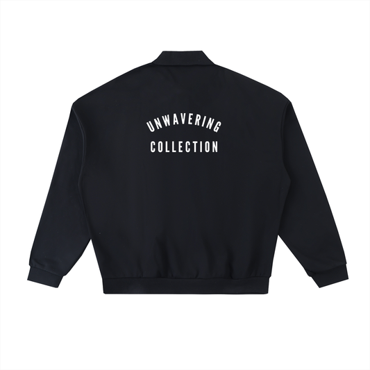 Heavyweight Fleece Polo Sweatshirt