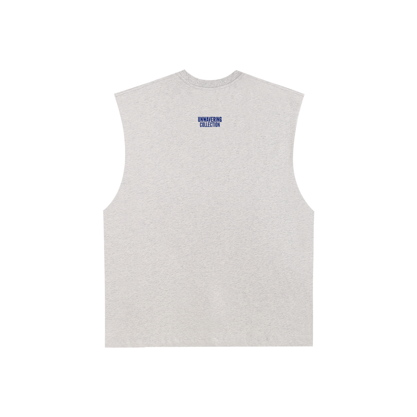 Raw Edge Cotton Tank Top