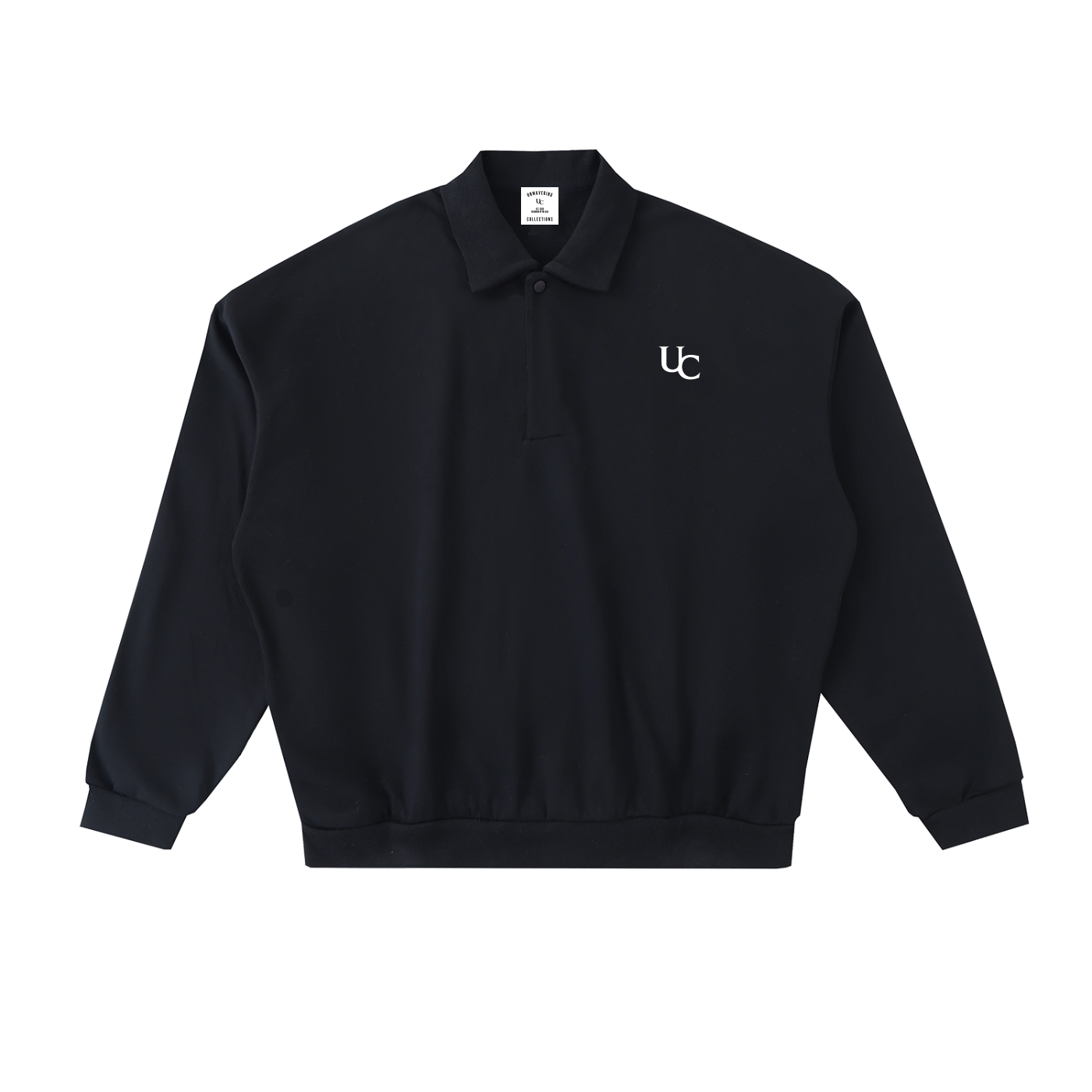 Sudadera Polo de Felpa Gruesa