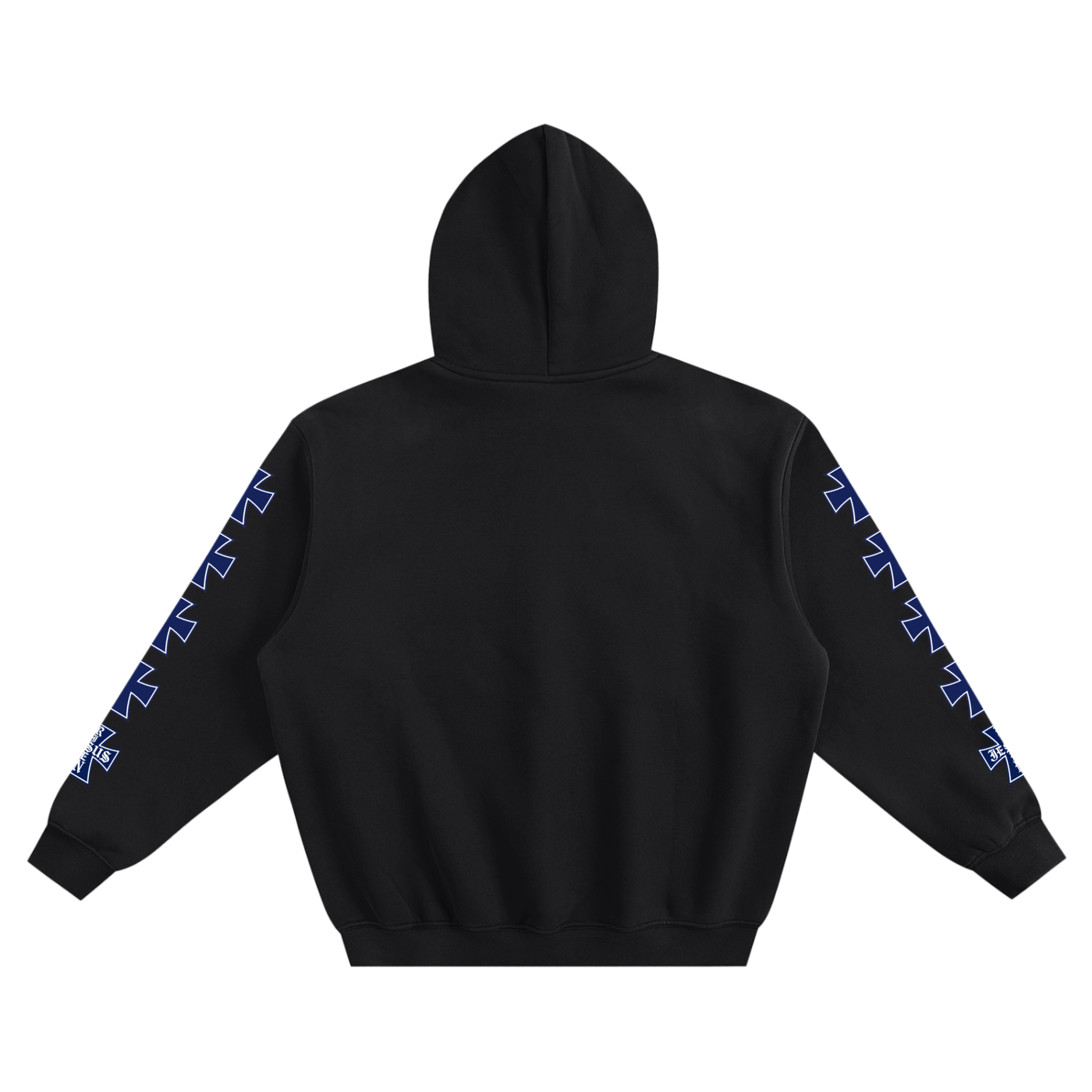 Sudadera con capucha holgada de forro polar