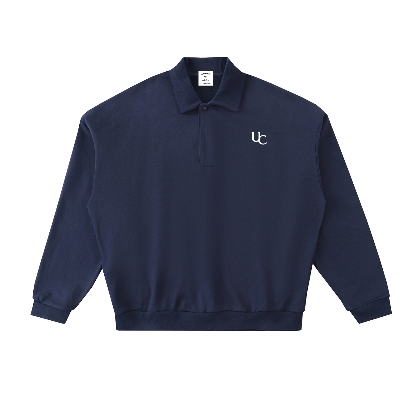 Sudadera Polo de Felpa Gruesa