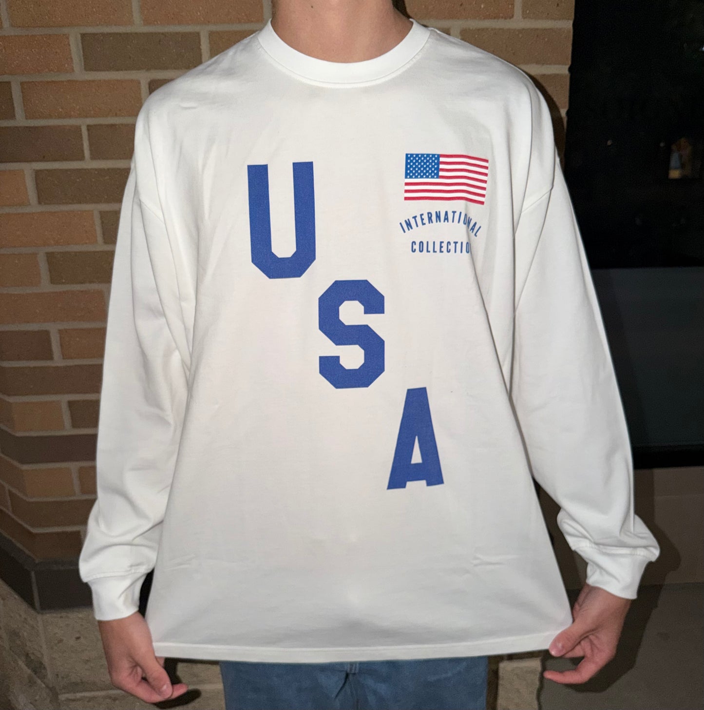Oversized Unisex Long Sleeve T-Shirt