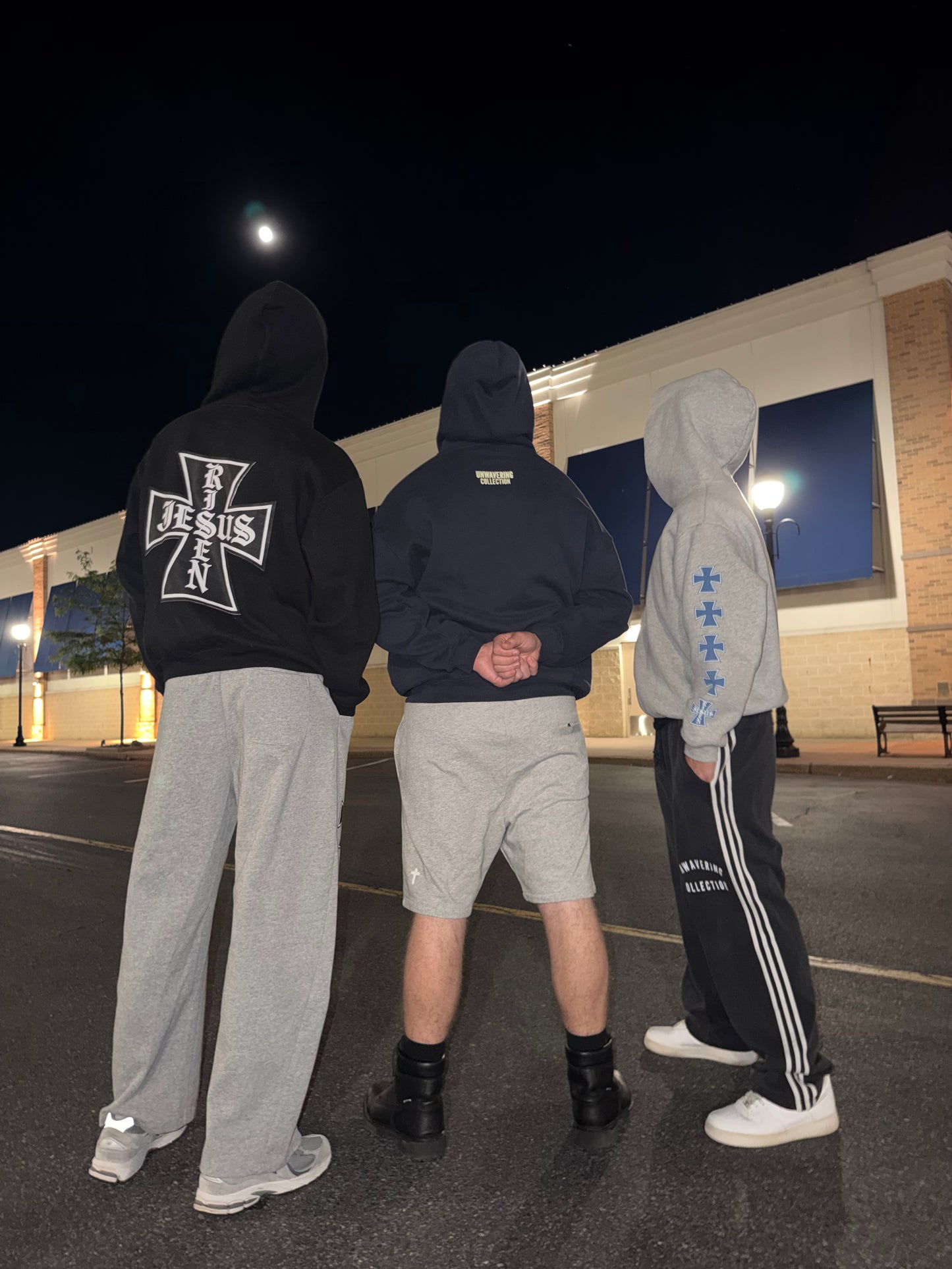Sudadera con capucha holgada de felpa