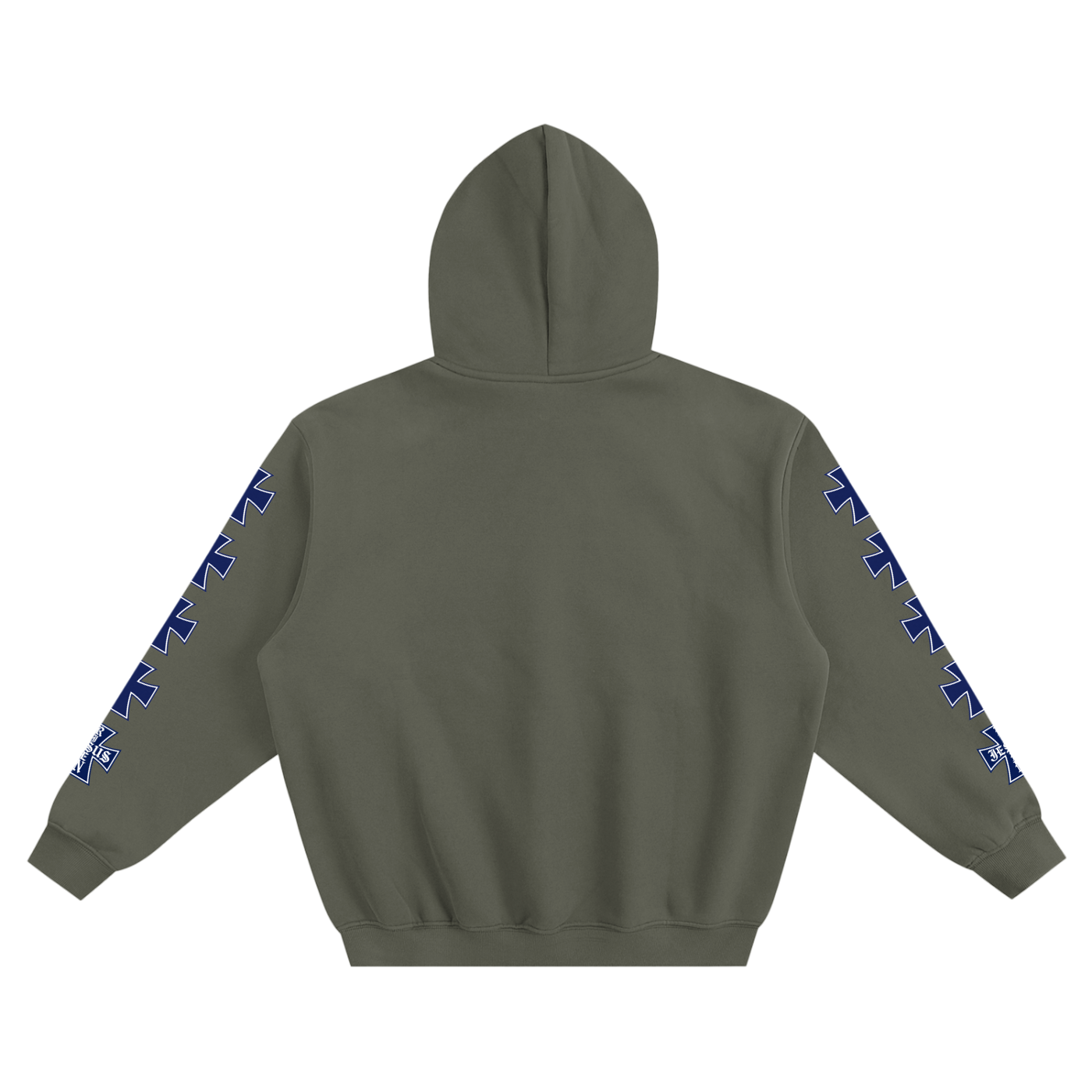Sudadera con capucha holgada de forro polar