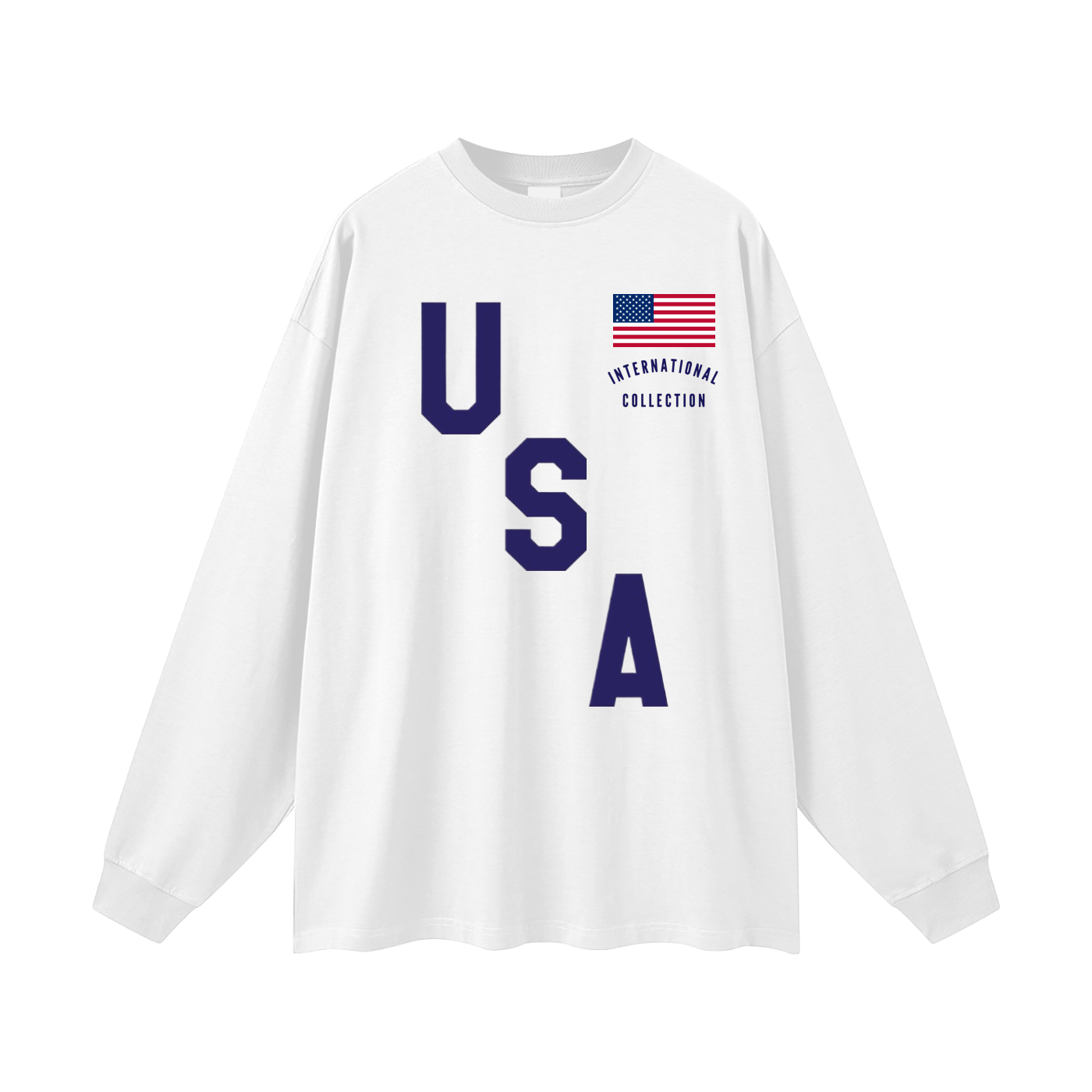 Oversized Unisex Long Sleeve T-Shirt