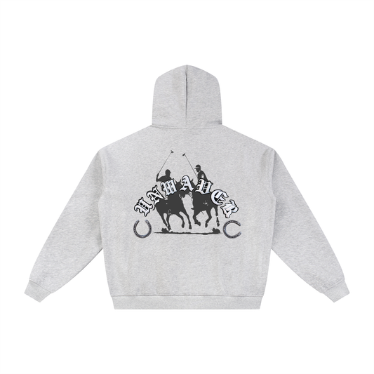 Essential Fleece Zip-Through Hoodie