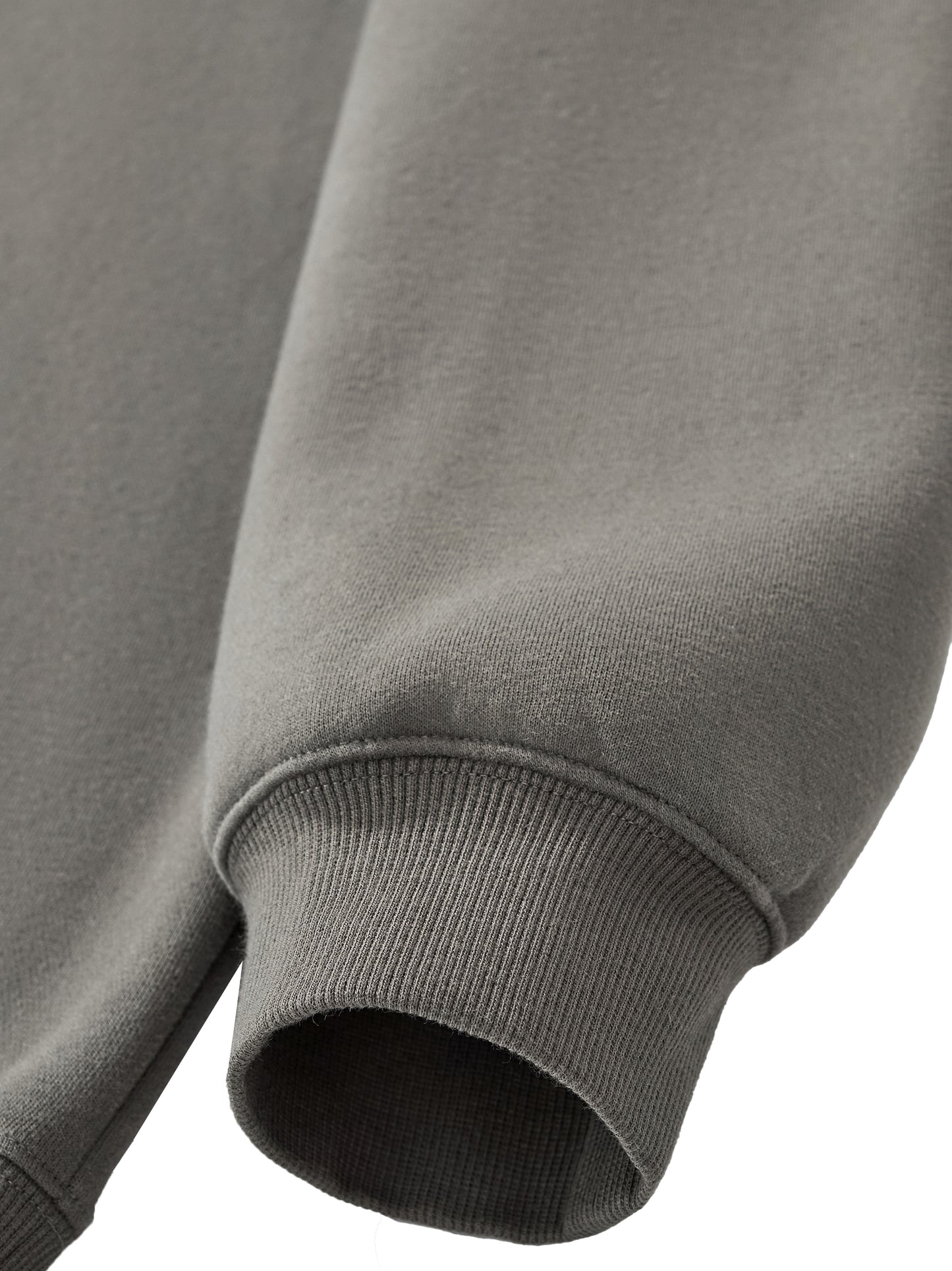 Sudadera con capucha holgada de forro polar