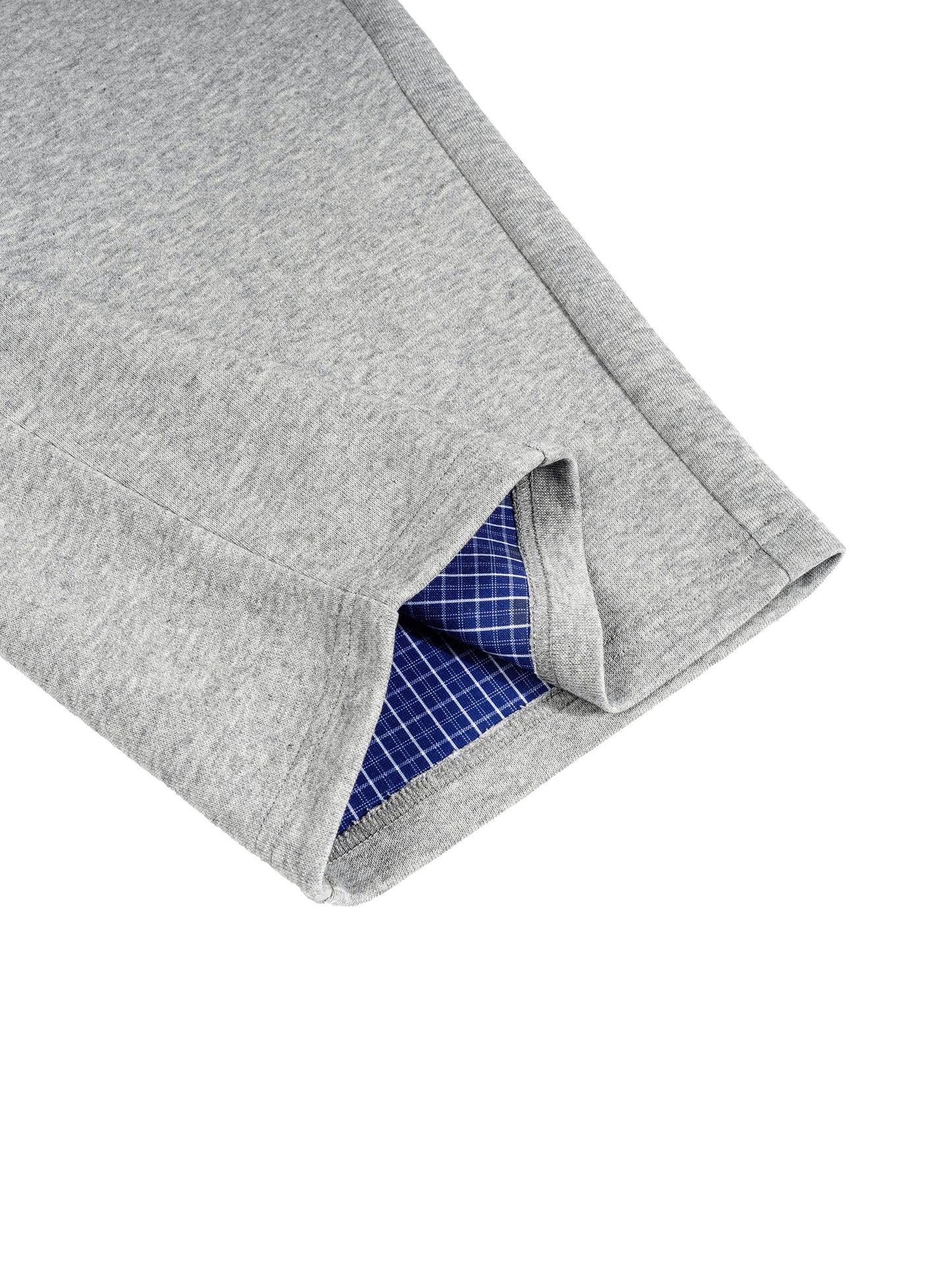 Pantalones de chándal de corte holgado con cintura a cuadros