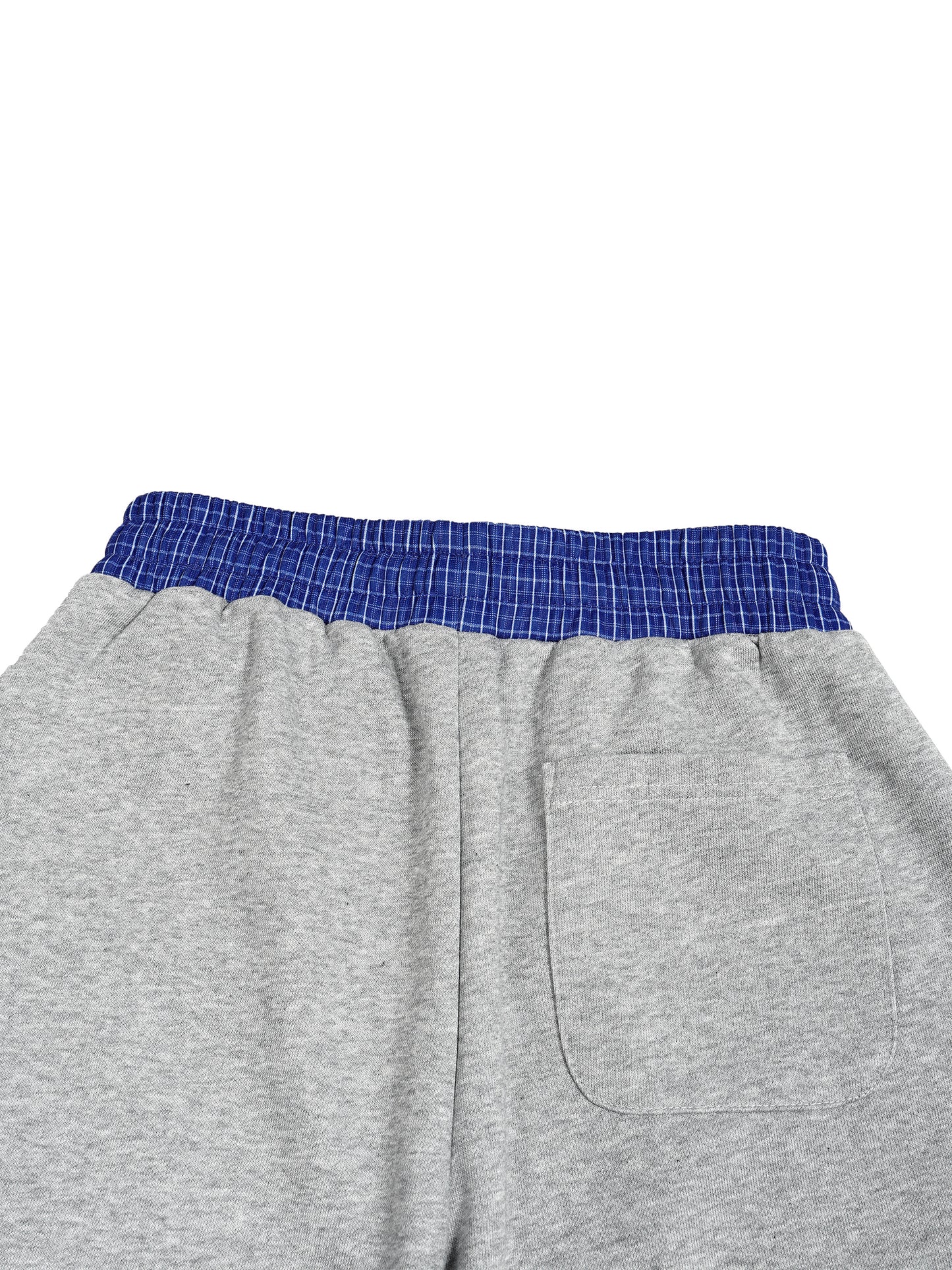 Pantalones de chándal de corte holgado con cintura a cuadros