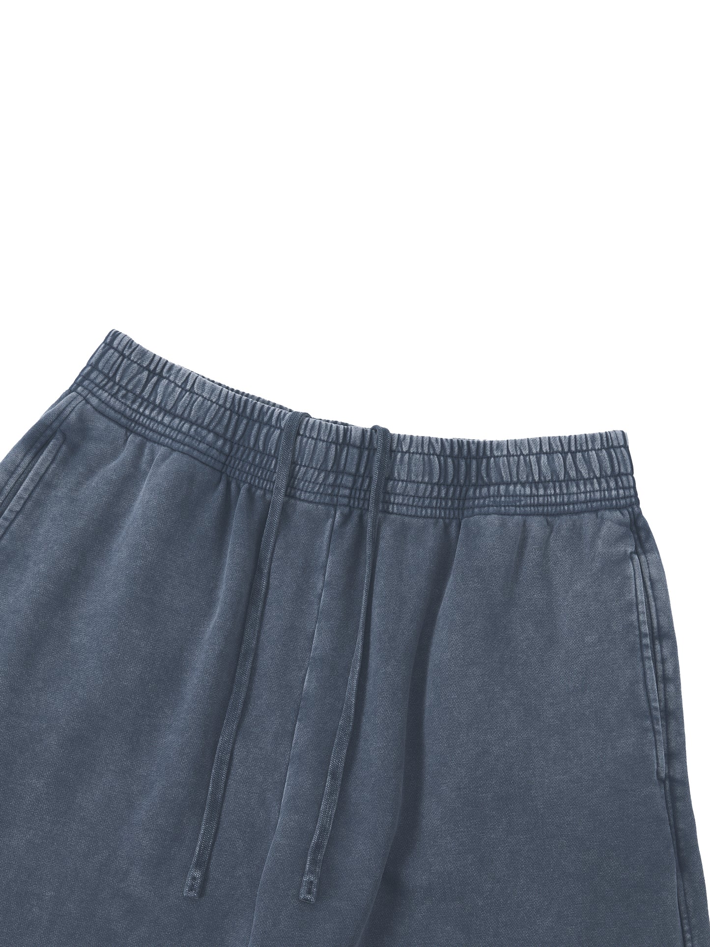 Pantalón de chándal unisex holgado con efecto desgastado