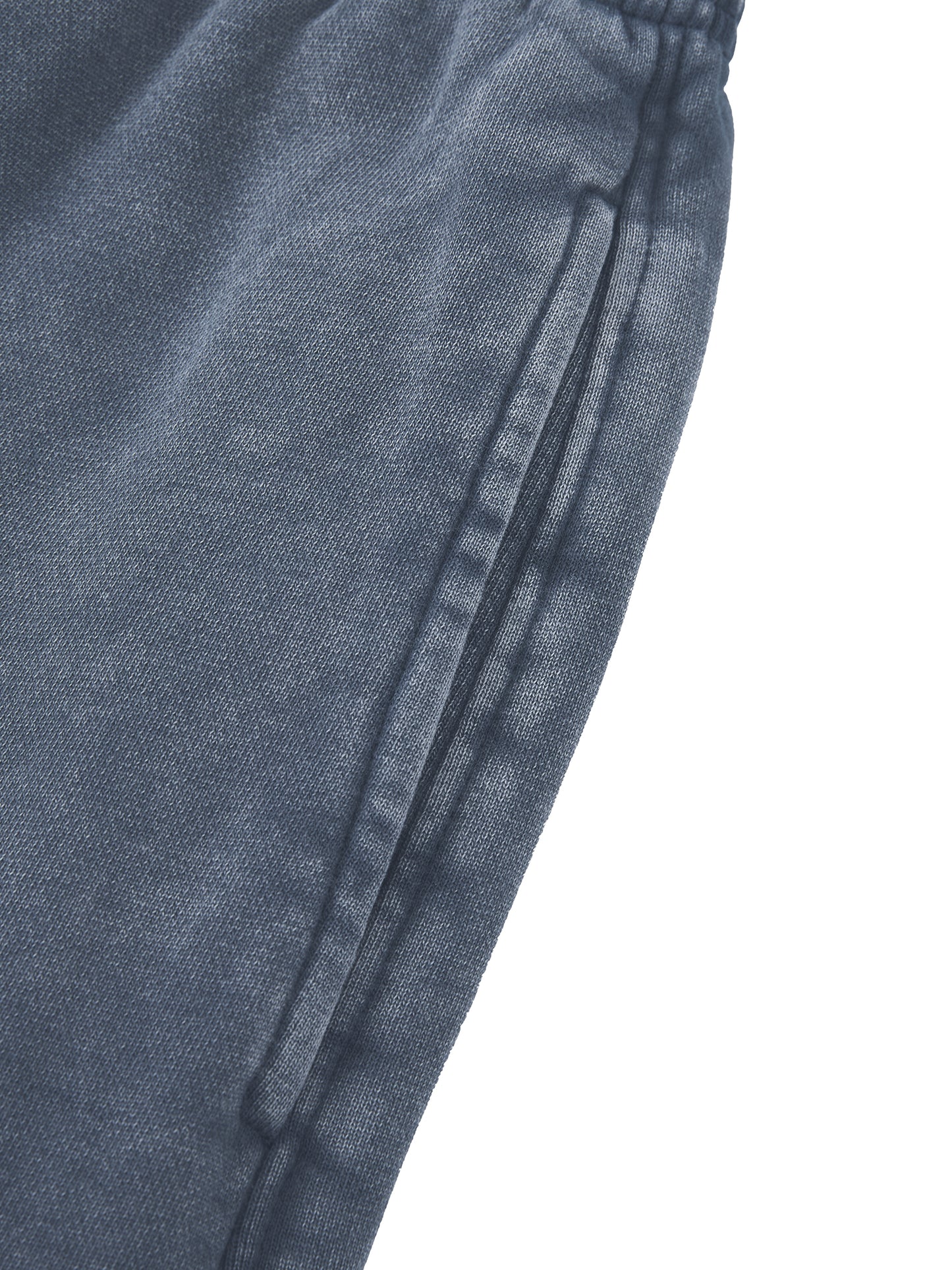 Pantalón de chándal unisex holgado con efecto desgastado